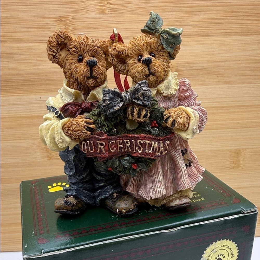 Boyds Bears Grenville & Beatrice Bears Our Christmas Ornament #25722